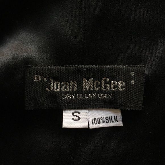 Rare! JOAN MCGEE HAND-PAINTED Silk Crinkled Pleated Blazer Jacket OOAK Fiber ART - Picture 3 of 8